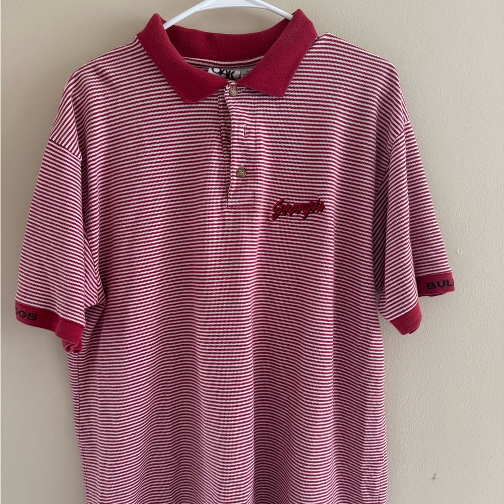 University of Georgia Cotton Collar Shirt